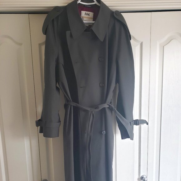 London Fog Trench Coat - Picture 1 of 5